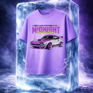Neon Drift Lavender Tee