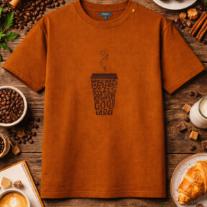 caffeine-core oversized tee